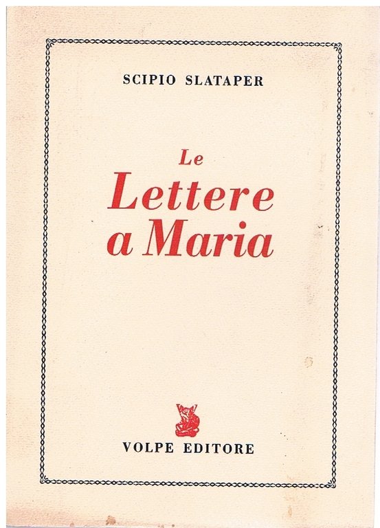 Le lettere a Maria