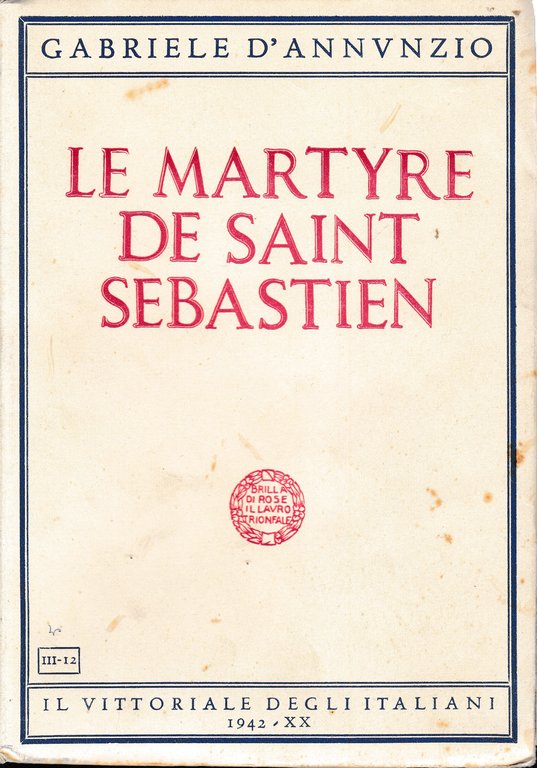 Le martyre de Saint Sebastien