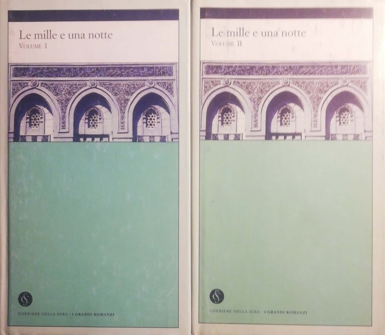 Le mille e una notte. Due volumi.