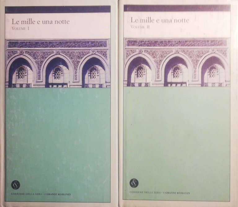 Le mille e una notte. Due volumi.