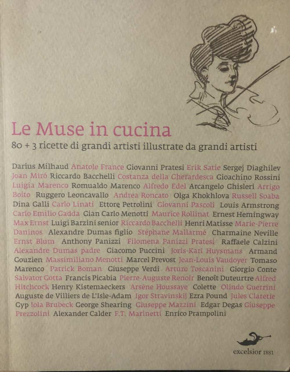 Le muse in cucina.Ottanta ricette di grandi artisti illustrate da … | Immagine principale