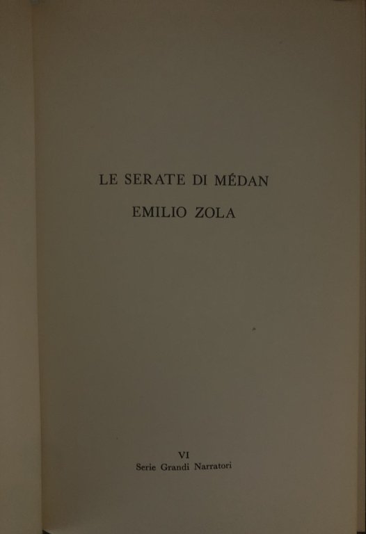 Le serate di Médan. | Immagine Gallery 2