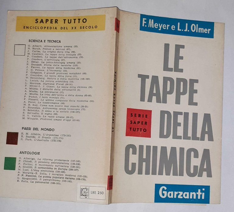 Le tappe della chimica