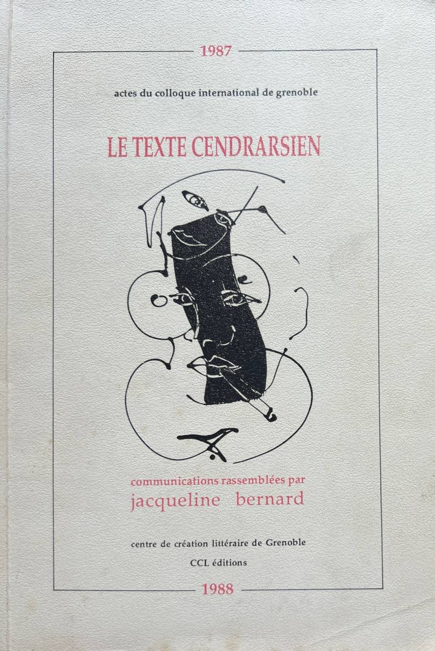 Le texte cendrarsien. | Immagine principale
