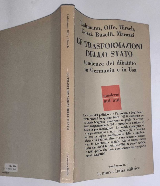 Le trasformazioni dello stato