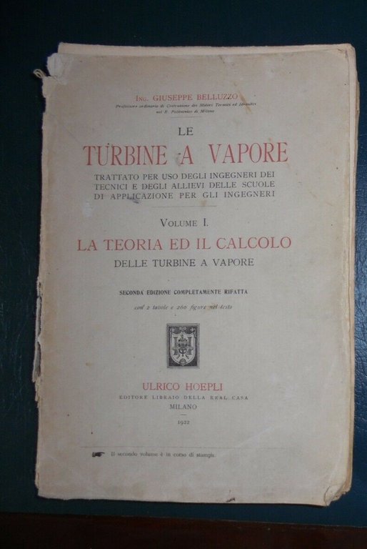 Le turbine a vapore Vol. I | Immagine Gallery 2
