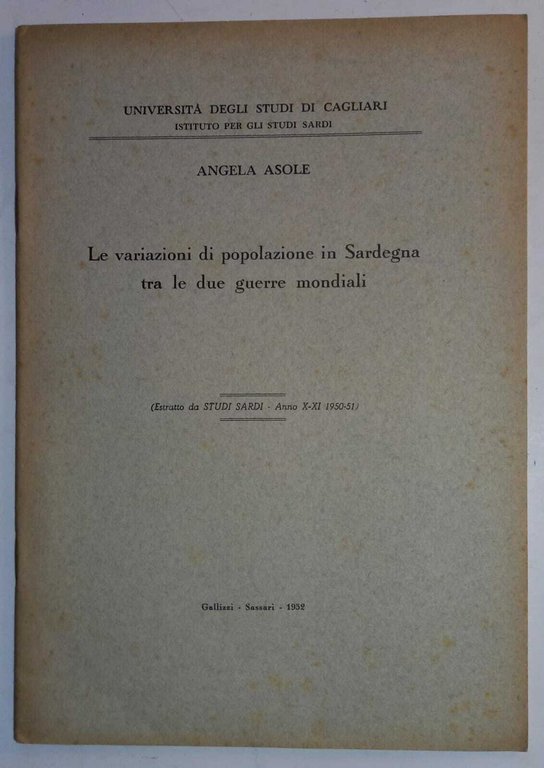Le variazioni di popolazione in Sardegna tra le due guerre … | Immagine Gallery 3
