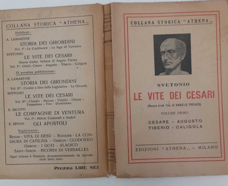 Le vite dei Cesari. Giulio Cesare, Augusto, Tiberio, Caligola. Volume 1