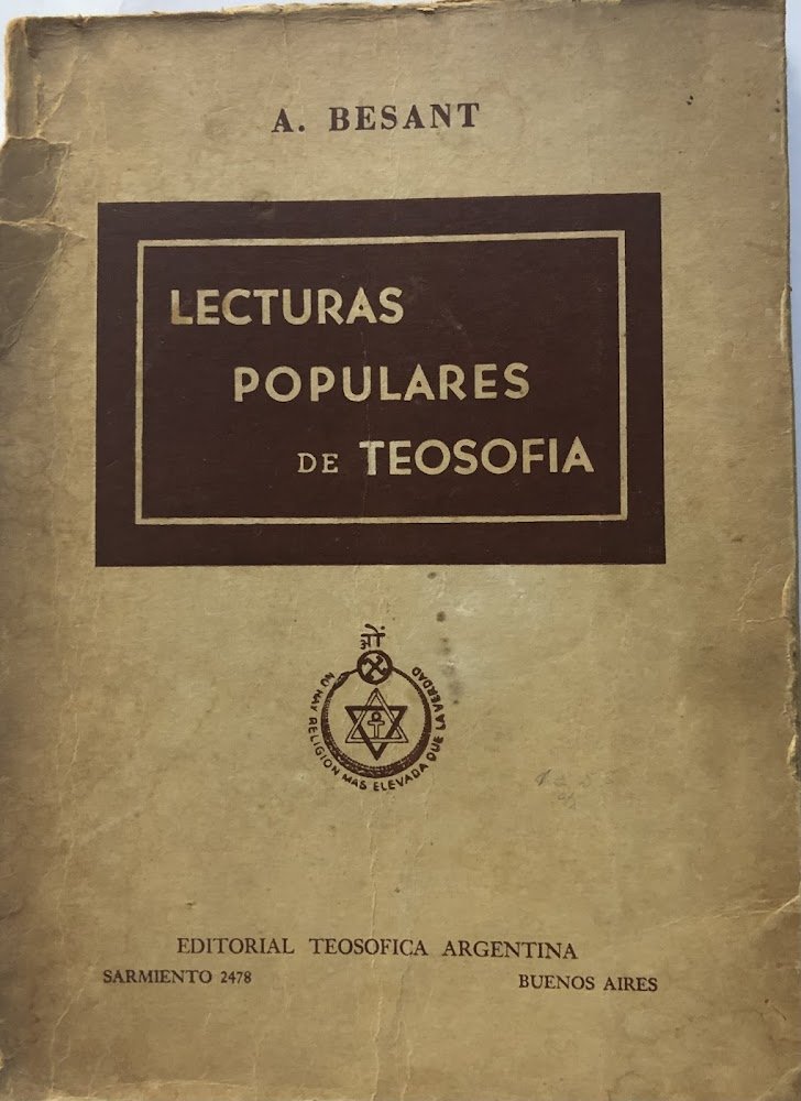 Lecturas populares de teosofia.