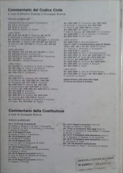 Legge fallimentare a cura di F. Bricola, F. Galgano, G. …