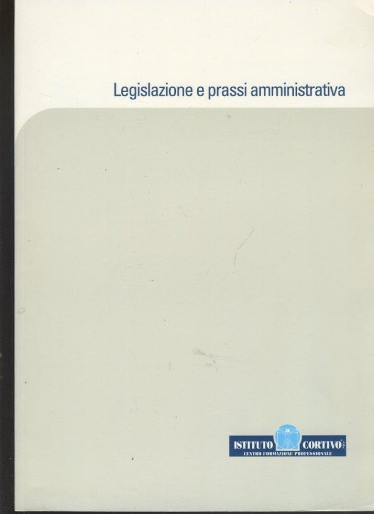 Legislazione e prassi amministrativa | Immagine principale