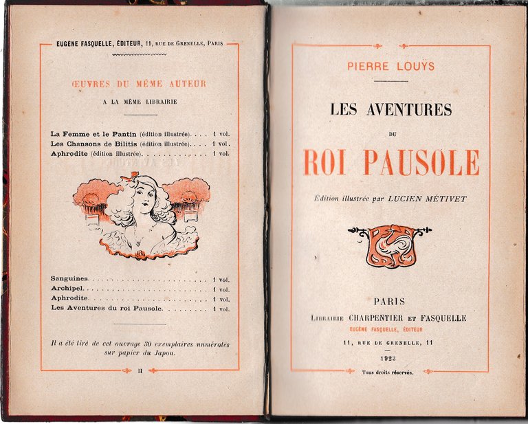 Les aventures du Roi Pausole