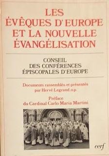 Les eveques d'europe et la nouvelle evangelisation