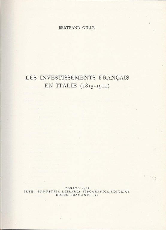 Les investissements français en Italie (1815-1914) | Immagine Gallery 2