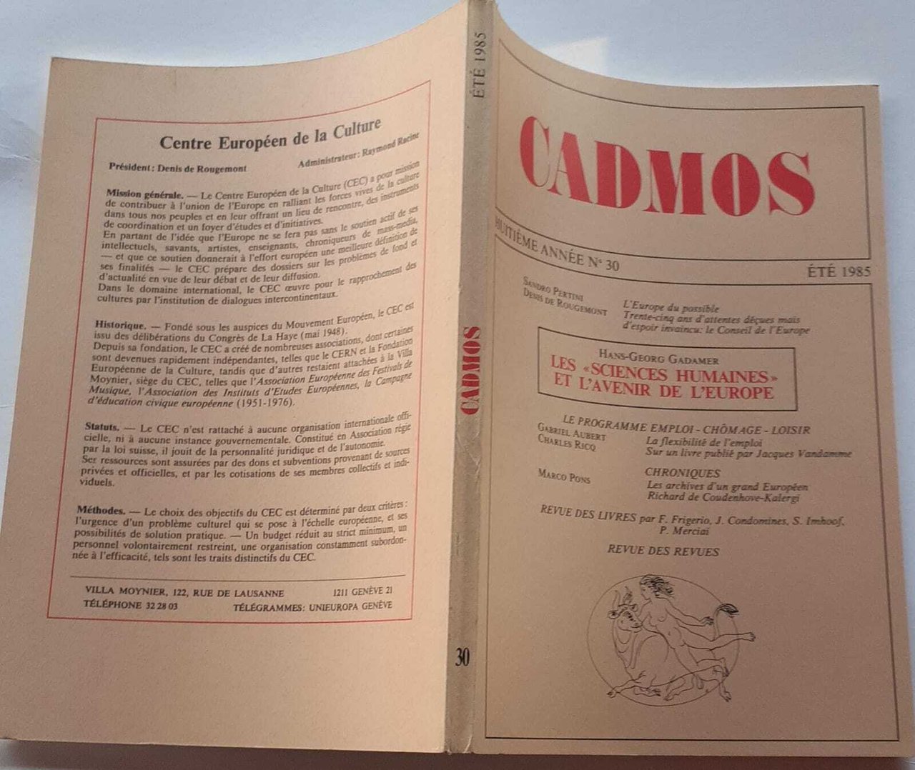 Les "Sciences humaines" et l'avenir de l'Europe | Immagine principale