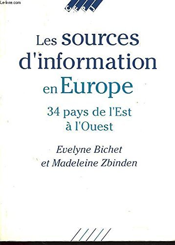Les sources d'information en Europe