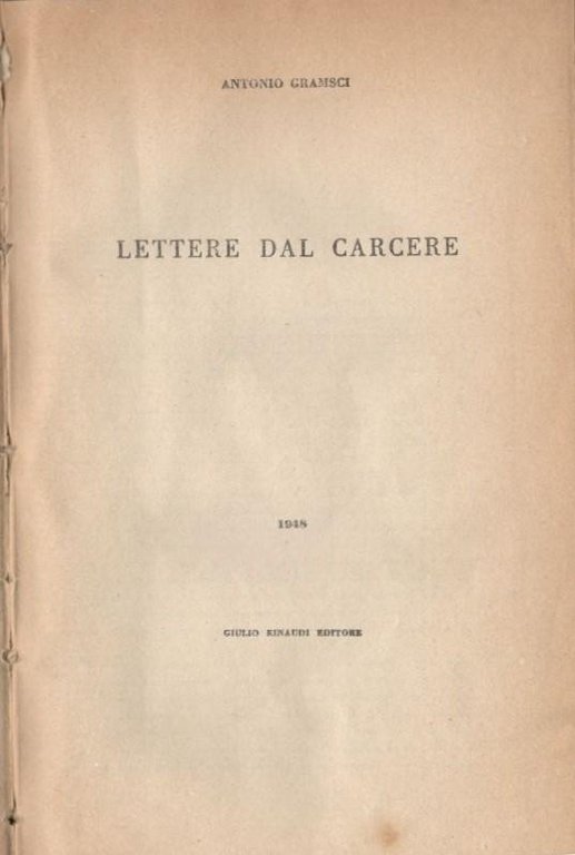 Lettere dal carcere