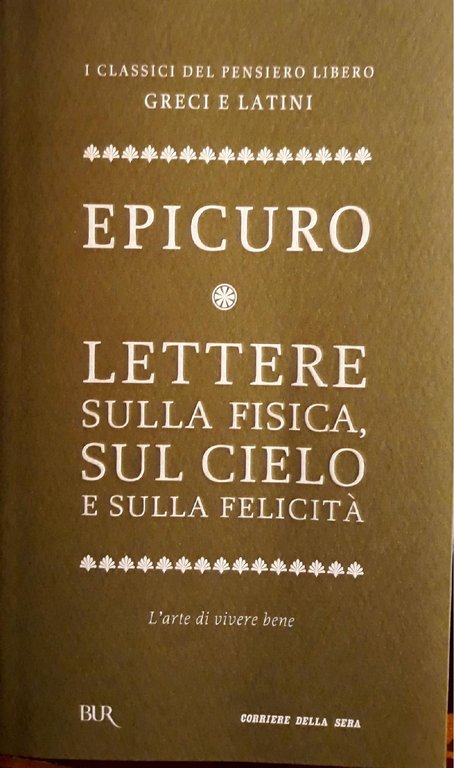 Lettere sulla fisica, sul cielo e sulla felicità | Immagine Gallery 2