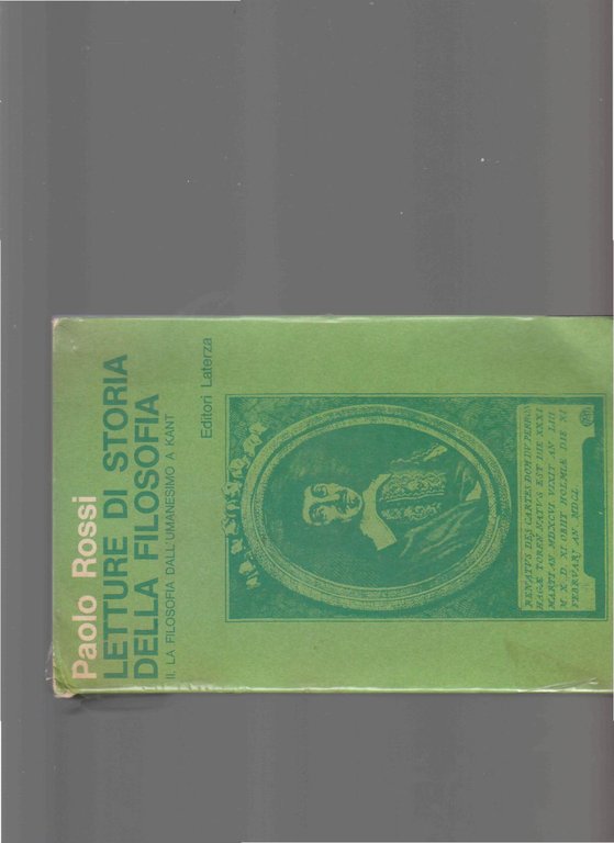Letture di storia della filosofia. II. La filosofia dall'Umanesimo a …