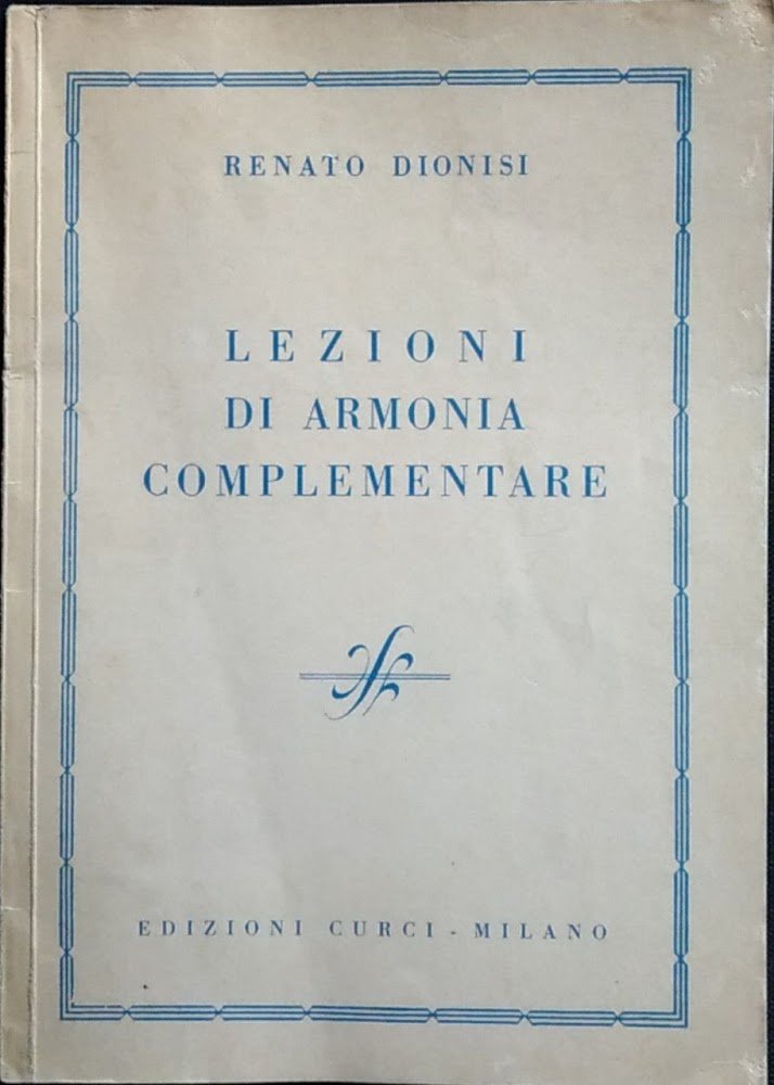 Lezioni di armonia complementare | Immagine principale