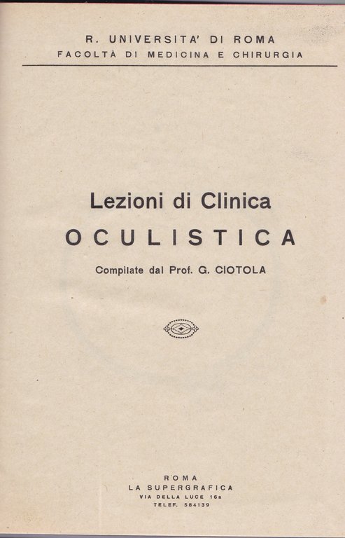 Lezioni di Clinica Oculistica | Immagine Gallery 2