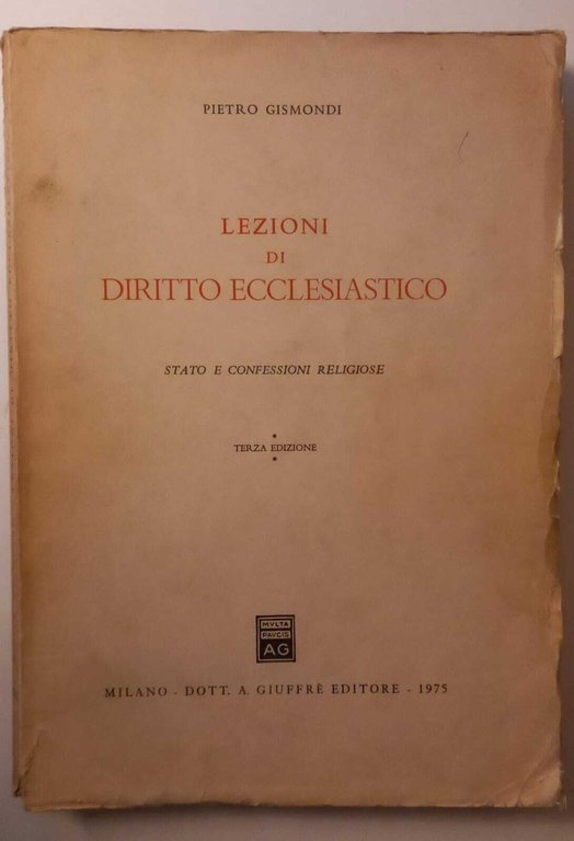 Lezioni di Diritto Ecclesiastico | Immagine Gallery 3