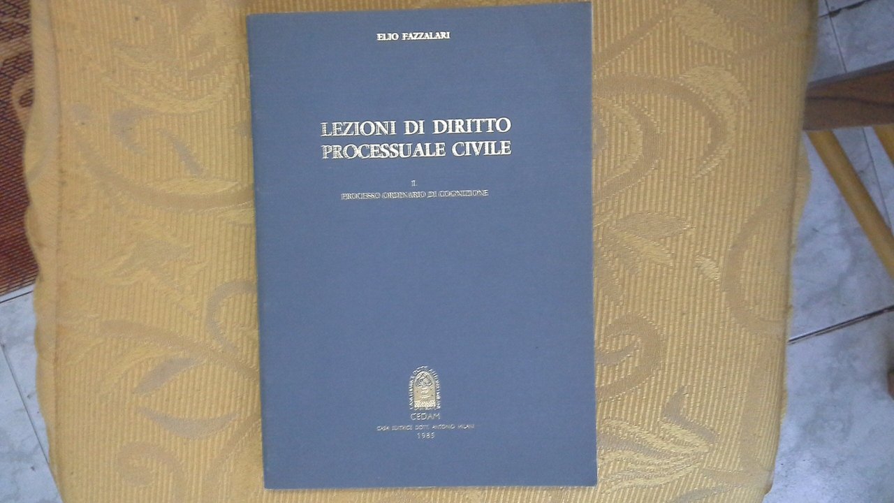 Lezioni di diritto processuale civile. Processo ordinario di cognizione (Vol. …