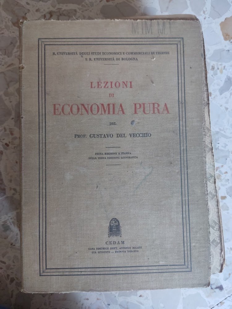 Lezioni di economia pura | Immagine principale