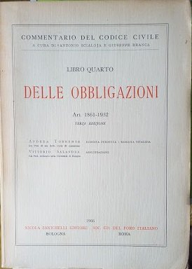 Libro quarto, delle Obbligazioni, art. 1861-1932: Rendita Perpetua - Rendita …