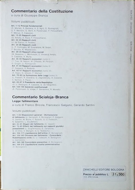 Libro quarto: Obbligazioni art. 1260-1267. Cessione dei crediti