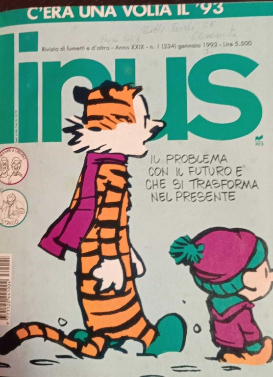 Linus. Albi dal n. 1 al n. 6.