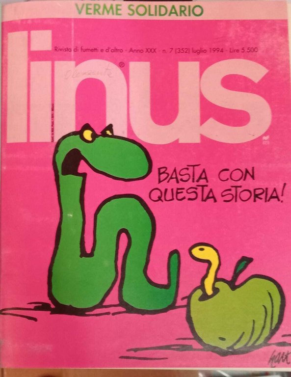 Linus. Albi dal n. 7 al n. 12.