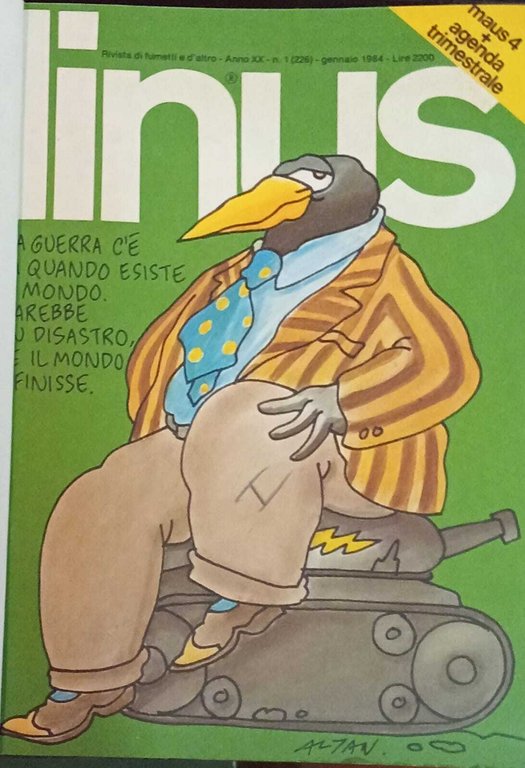 Linus, dal n. 1 al n. 6.