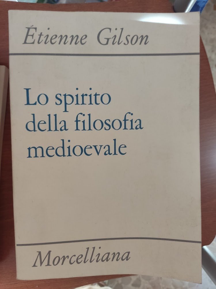 Lo spirito della filosofia medievale