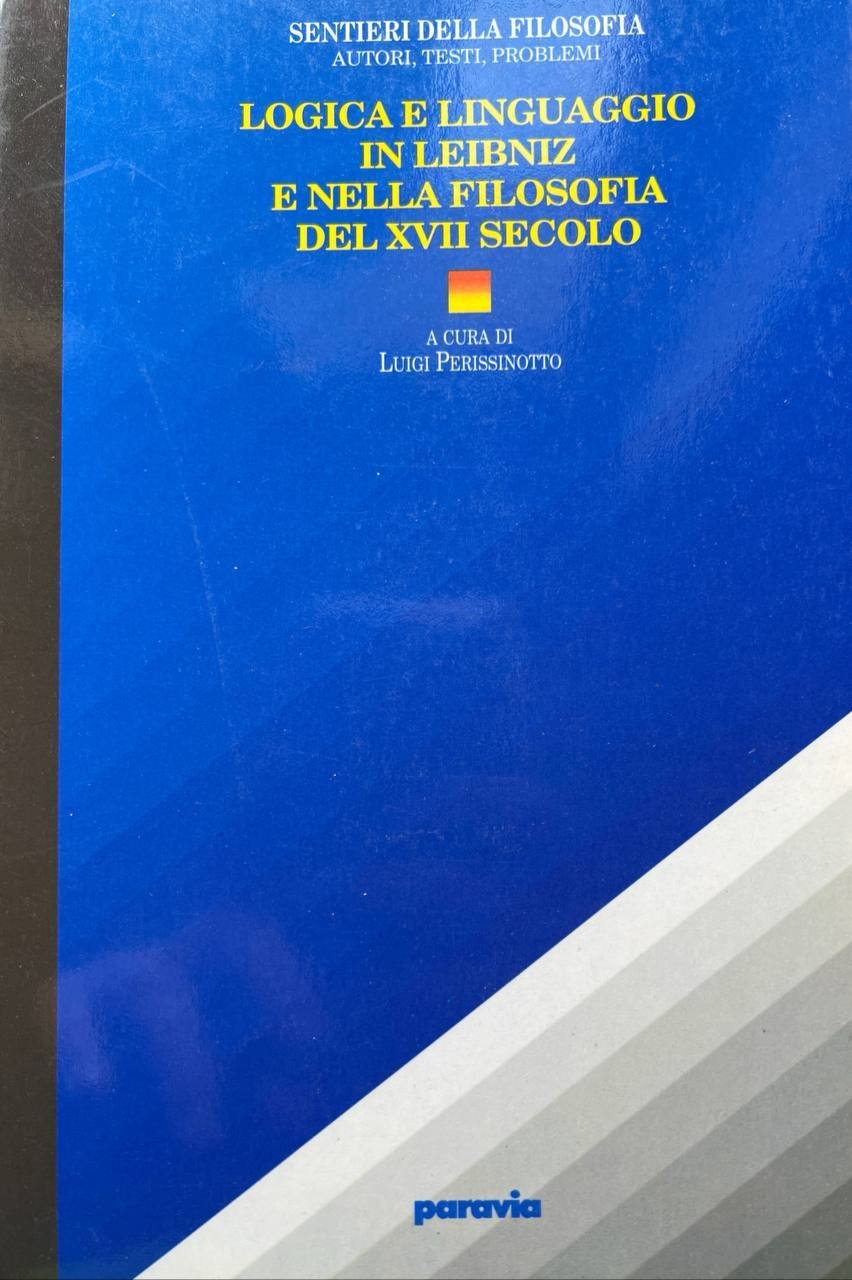 Logica e linguaggio in Leibniz e nella filosofia del XVII … | Immagine principale