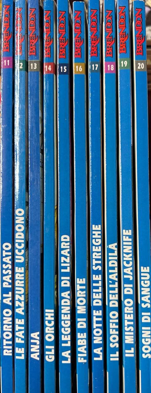 Lotto 10 fumetti Brendon (da n^ 11 a 20).