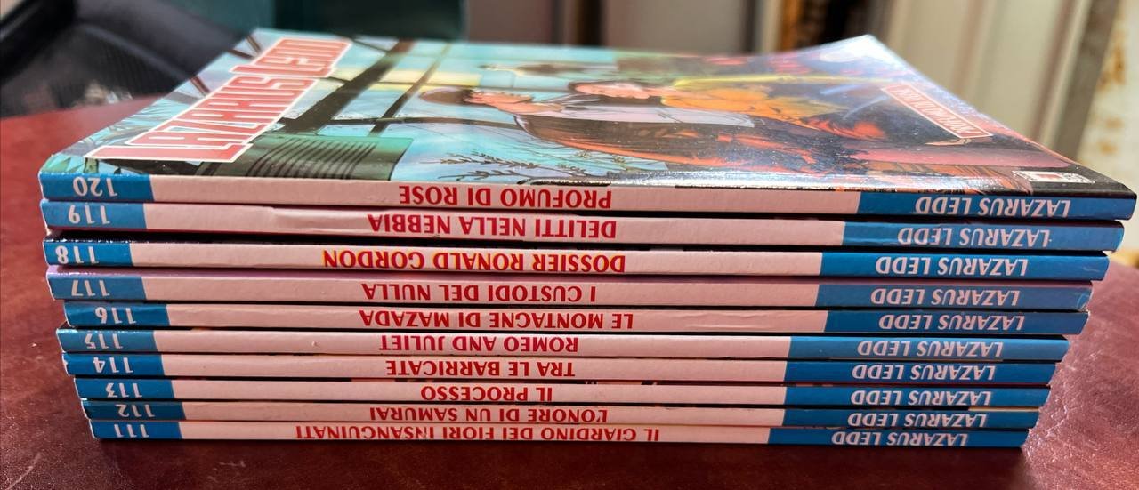 Lotto 10 fumetti Lazarus Ledd (da n^ 111 a 120). | Immagine principale