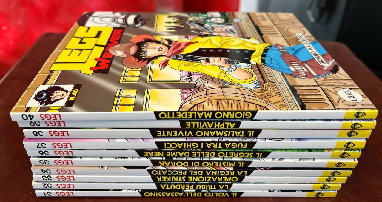 Lotto 10 fumetti Legs Weaver (da n^ 31 a 40). | Immagine principale
