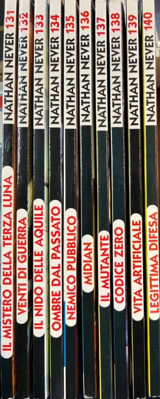 Lotto 10 fumetti Nathan Never (da n^131 a 140). | Immagine principale