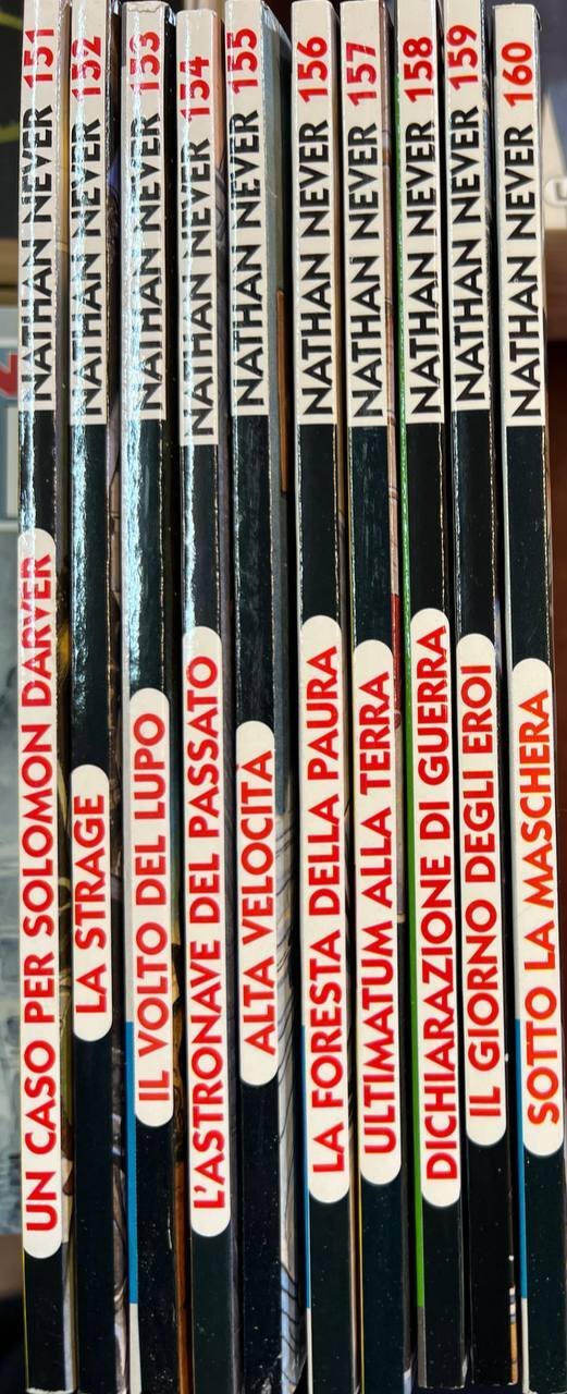 Lotto 10 fumetti Nathan Never (da n^ 151 a 160). | Immagine principale