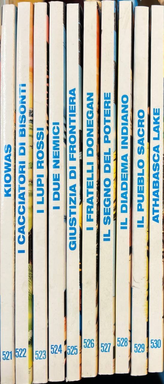 Lotto 10 fumetti Tex (da n^ 521 a 530). | Immagine principale