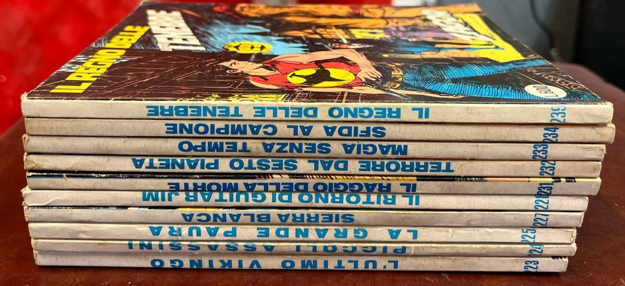 Lotto 10 fumetti Zagor (n^ 223-224-225-227-228-231-232-233-234-239).