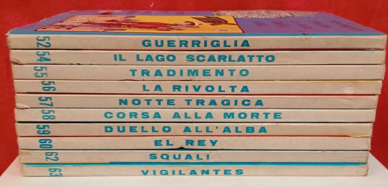 Lotto 10 numeri Tex. Numeri in descrizione.