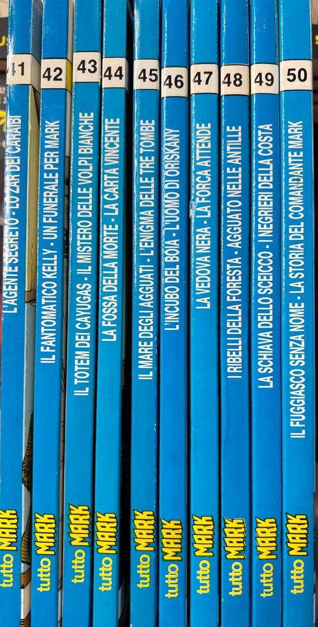 Lotto 10 numeri Tutto Mark (da n^ 41 a 50).
