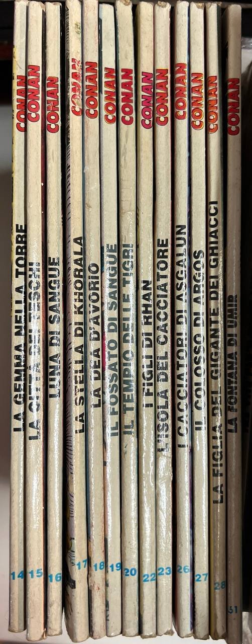 Lotto 13 numeri Conan.