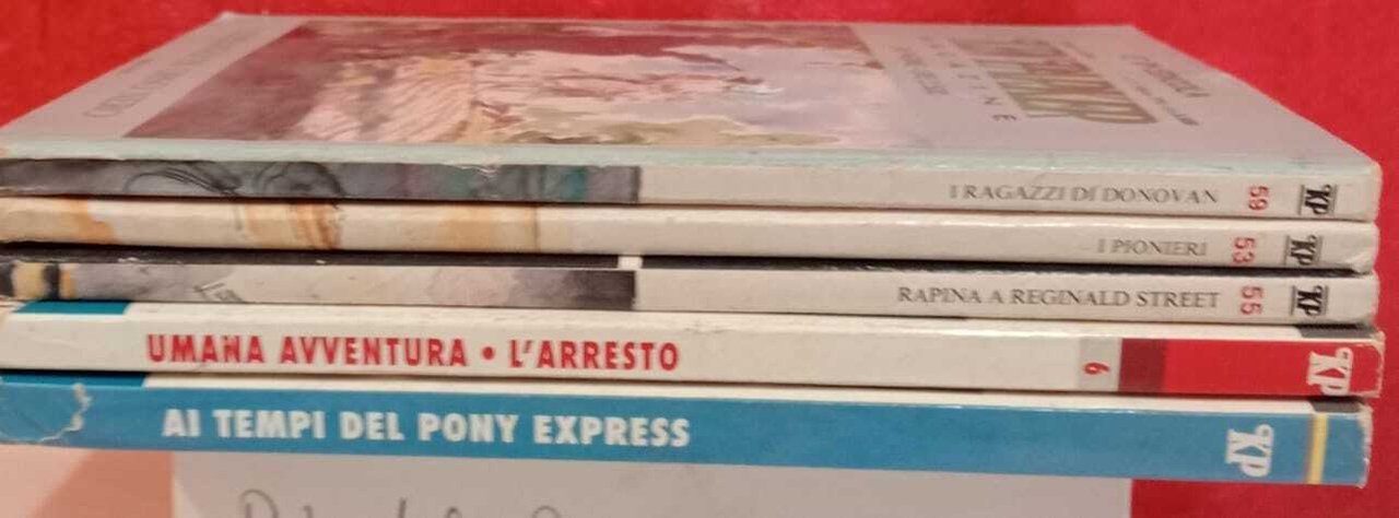 Lotto 5 numeri Ken Parker. Numeri in descrizione.