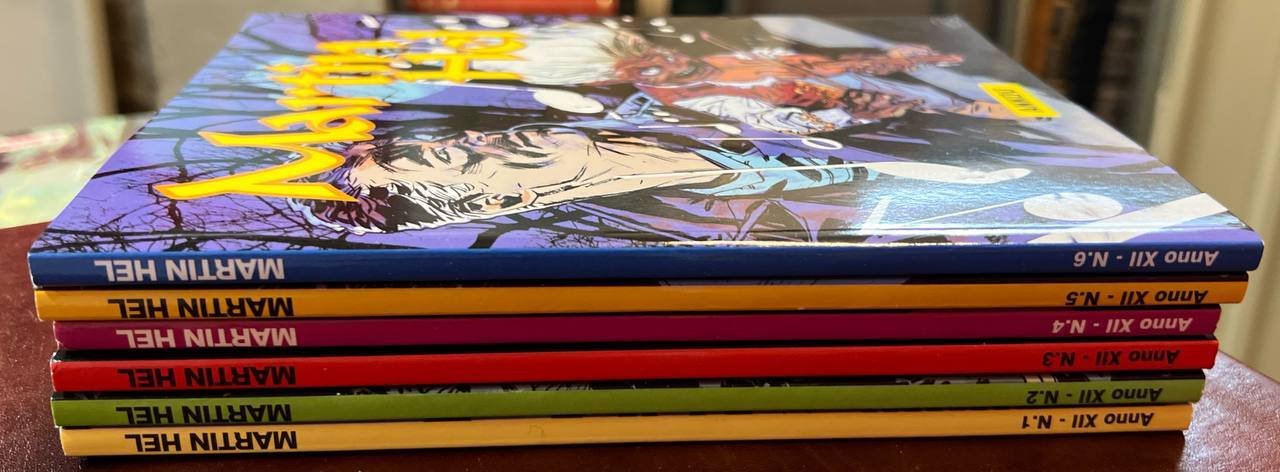 Lotto 6 fumetti Martin Hel (Anno XII da n^ 1 … | Immagine principale