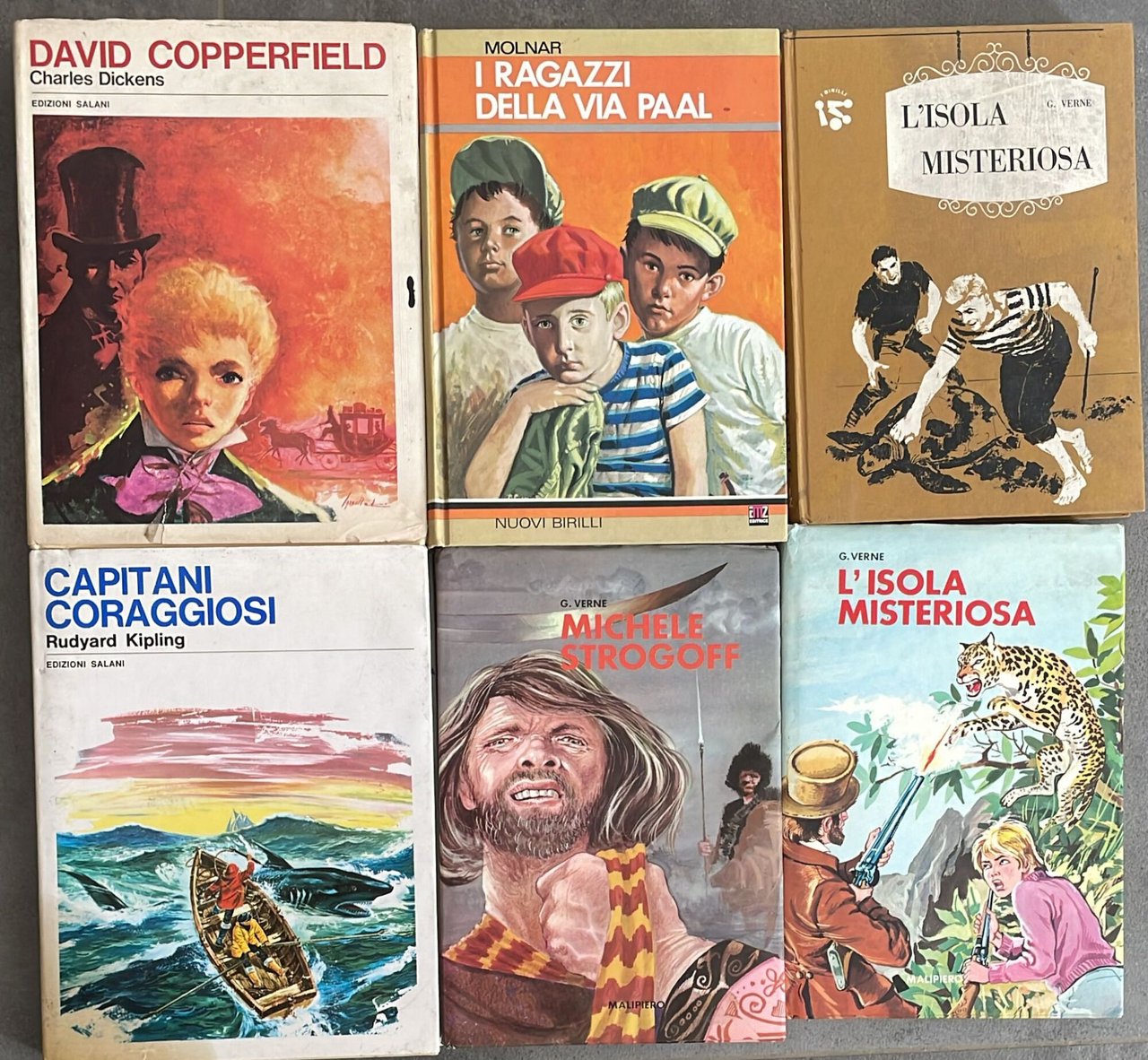 Lotto 6 libri di narrativa straniera. Vedi descrizione