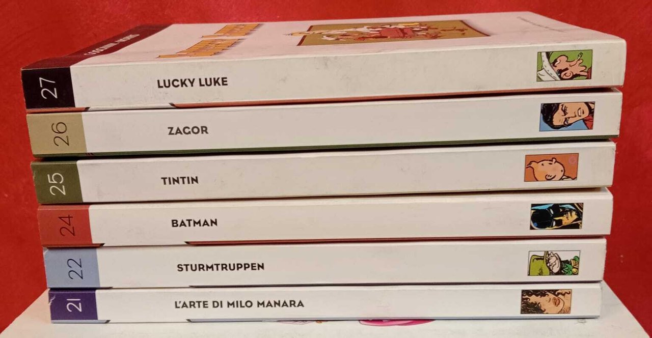 Lotto 6 numeri "I classici del fumetto di Repubblica", dal …