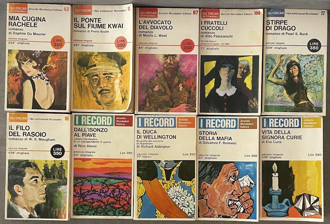 Lotto di 10 libri di narrativa delle Collane Gli Oscar … | Immagine principale